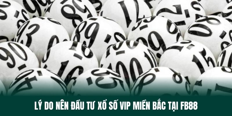 Lý do nên đầu tư xổ số vip miền Bắc tại nhà cái FB88